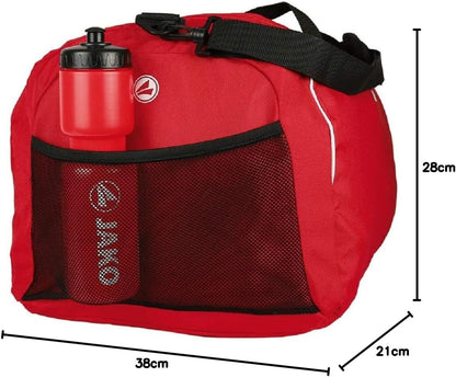 JAKO Sporttasche Herren Classico - Gym Bag Mit Innentasche, Geräumigem Hauptfach Mit 2 Wege-Reißverschluss & Mesh-Fach, Verstellbarer Schultergurt