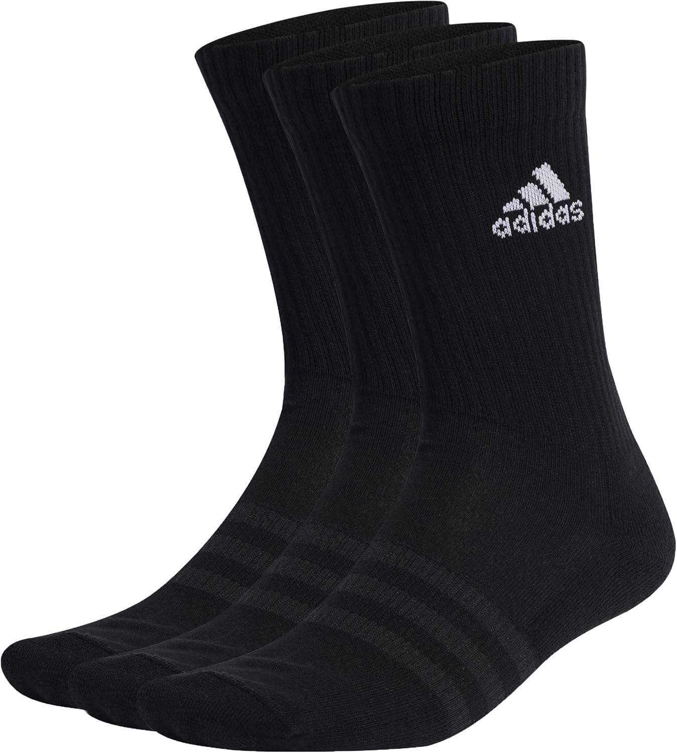 Adidas Unisex Kinder Cushioned Crew Socks 3 Pairs